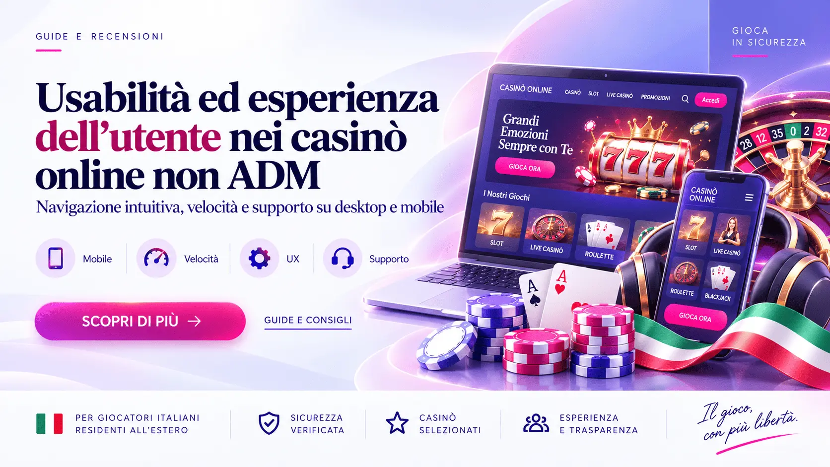 Usabilità ed esperienza dell'utente nei casinò online non ADM